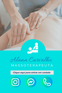 Cartão de Visita Digital Interativo 360tools CVODITKAT2 Alana Carvalho Massoterepia Massagista Massoterapeuta Fisioterapiia Fisioterapeuta