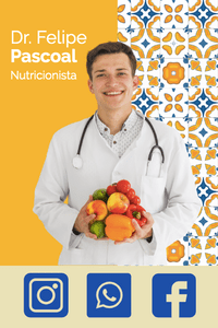 Cartão de Visita Digital Interativo 360tools CVODITKAT2 Dr Felipe Paschoal Nutricionista